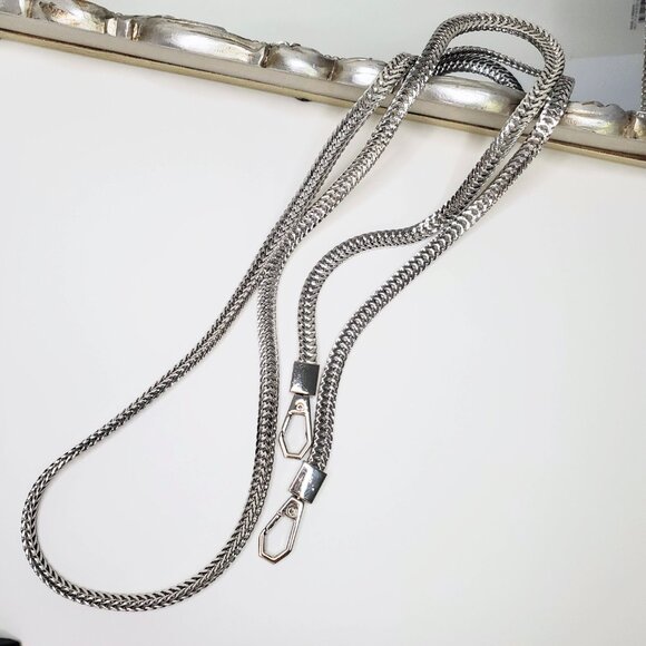 High Quality!!! Gold Crossbody Snake Chain Strap Bag Replacement Repair Shoulder - Picture 5 of 6